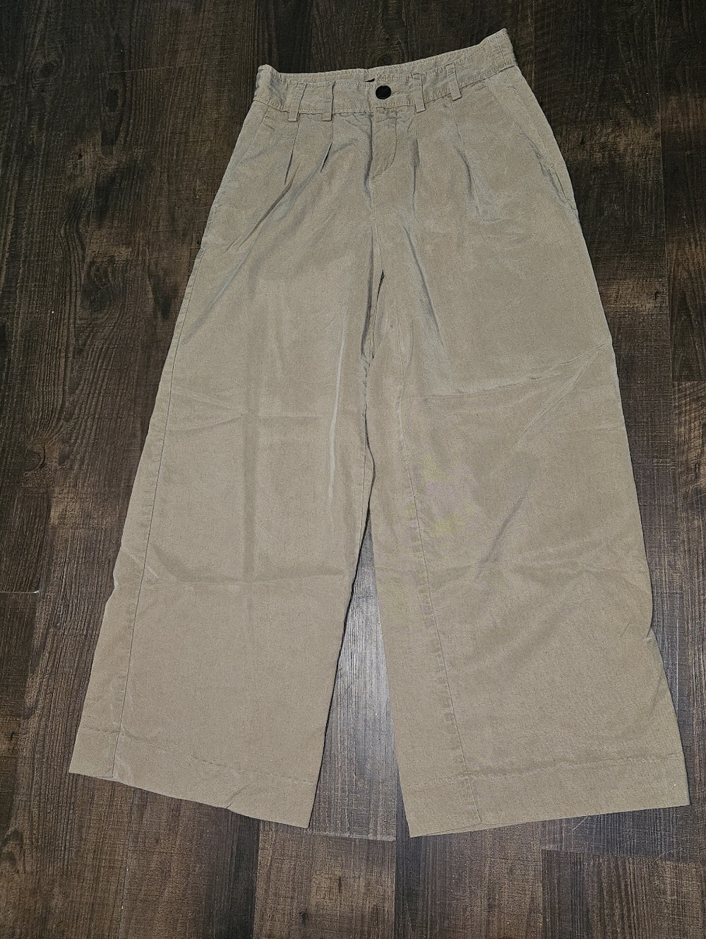 Banana Republic Pleated Wide Leg Pants - Picture 2 of 5